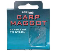 Drennan Carp Maggot Hooks To Nylon 14 To 4lb Barbless Qty 8