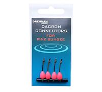 Drennan Dacron Connectors Pink 14-16