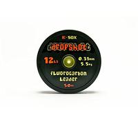 Drennan E-Sox Dropshot Fluorocarbon Leader 50m Spool: 12lb