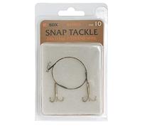 Drennan E-Sox Snap Tackle - Size: Barbed, Hook Size: 8