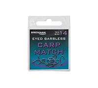 Drennan Eyed Barbless Carp Match Hooks - Size 20