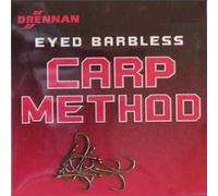 Drennan Eyed Barbless Carp Method Hooks Size 14 Qty 10
