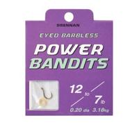 Drennan Eyed Barbless Power Bandits 8 To 8lb Qty 8
