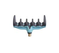 Drennan Feeder Rest Small | Coarse Fishing Feeder Rest | Brass Threads Compatible with All Standard Banksticks and Seatbox Arms | 9cm | 5 Positions | Rounded Profile | Code TRAA01
