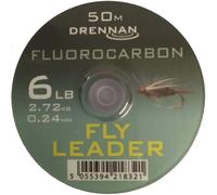 Drennan Fluoro Carbon Fly Leader Line: 6lb