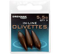 Drennan Inline Olivettes: 5.5g