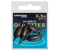 Drennan Olivettes: 3.5g Brown Cylindrical Fishing Weight
