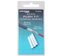 Drennan P.T.F.E Push Fit Internal Bushes (3.6mm)