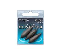 Drennan Polemaster In-Line Olivettes Engraved 2.50g