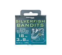 Drennan Silverfish Bandits Eyed Barbless 12 to 5lb (18 to 3lb 8oz)