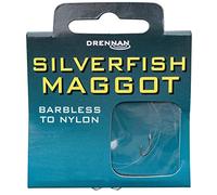 Drennan Silverfish Maggot Hooks To Nylon - Size 22 to 1lb 10oz
