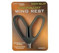 Drennan Specialist Non-Slip Wing Rest Green x2