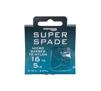 Drennan Super Spade Hooks To Nylon - Size 10 to 8lb