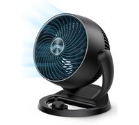 Dreo 12 Inch Desk Fan for Bedroom, 28dB Silent Cooling Fan, 70ft Strong Airflow Table Fans, 120° Manual Tilt Electric Fans, 3 Speeds, Quiet Air Circulator for Room, Office
