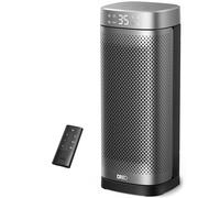 Dreo 16 Inch Electric Heater, Energy Efficient Space Heaters with Thermostat, 70° Oscillating Remote Control 3 Mode Tip-over & Overheat Protection, Silent Ceramic Fan Heater for Home