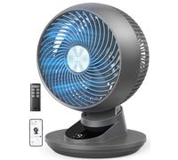 DREO 20dB Smart Desk Fan for Bedroom, 90°+90° Oscillation, Silent cooling...
