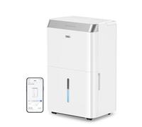 Dreo 20L Smart Dehumidifier for Home, Auto/Comfort/Constant Mode, 24H Timer, Low Energy, Adjustable Humidity Control, Ultra-Quiet Dehumidifiers for Bedroom, Bathroom, with Drain Hose, Work with Alexa