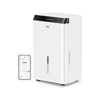 Dreo 20L Smart WiFi Dehumidifier for Home, Auto/Comfort/Constant Mode, 24H Timer, Energy Saving, Adjustable Humidity Control, Quiet Dehumidifiers with Drain Hose, Laundry Drying, Work with Alexa