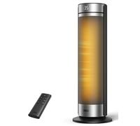 Dreo 23 Inch Space Heater, 2000W Silent Electric Heaters for Bedroom with Rem...