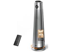 Dreo 25dB Silent Space Heater 30 Electric Heaters with Remote 120° Oscillation 5