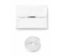 DREO 4m Universal Air Conditioner Window Seal Kit for Casement Windows | No Drill, Strong Adhesive, Self-Locking Zipper, Secure Seal, Easy Removal, Water-Resistant for AC, Dryer & Dehumidifier