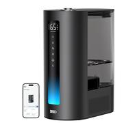 Dreo 6L Smart Humidifier for Large Room, Warm and Cool Mist for Bedroom Baby, 60H Timer, High Precision Humidity Sensor, Indicator Light, Oil Diffuser for Home, Plants, Works with Alexa, Black