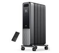 Dreo 9 Fins Oil Filled Radiator, 2000W Silent Electric Heaters for Home, Free