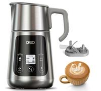 Dreo All-in-1 Milk Frother, Automatic Foam Maker for Latte Art-Level Microfoam and Hot/Cold Coffee, 27oz/800ml Electric Milk Warmer with 30+ Drinks, Dishwasher Safe, Dairy/Plant-Based Milk