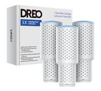 DREO Clean Mist Cartridge 3-Pack for Humidifiers, Compatible with DREO Humidifiers HM311/311S/306, Reduce Contaminants Build-up, Healthier Mist, Easier Cleaning