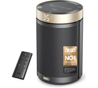 Electric Heater, 1500W Energy Efficient Space Heater, Portable Ceramic Fan Heaters, Thermostat 3 Modes 12H Timer, Overheat & Tip Over Protection,