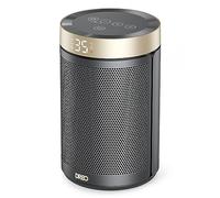 Dreo Electric Heater, 1500W Energy Efficient Space Room Heater, Upgrade Remote Portable Ceramic Fan Heaters, Thermostat, 3 Modes 12H Timer, Overheat & Tip Over Protection, for Bedroom, Atom 316, Gold