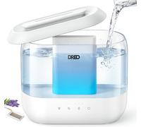 DREO Humidifier for Bedroom Baby, 4L Cool Mist Supersized Humidifiers for Home,