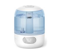 Dreo Humidifier for Bedroom with Sensor, 26dB Quiet Cool Mist Ultrasonic Humidifiers for Home, 360° Nozzle, 30H Runtime, Ambient Light Indicator, Essential Oil Diffuser, Room, Plants, Nursery, Blue
