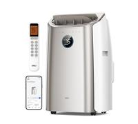 Dreo Smart 3-in-1 Portable Air Conditioner, 10000 BTU Drainage-Free Cooling AC Unit, Silent Mobile Air Conditioner for Bedroom, APP/Voice/Remote Control, 24h Timer with Fan &Dehumidifier, Gold
