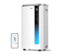 DREO Smart 30L/Day Dehumidifier for Large Rooms, High Capacity, 6.5L Tank | Laundry Dry, Automatic Humidity Sensor, Quiet 42dB Operation, Living Room, Bedroom, App, Energy Efficient Moisture Removal