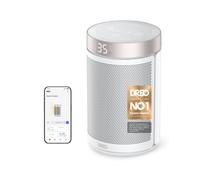 DREO Smart Electric Heater, 1500W Energy Efficient Space Silent Room Heater | Portable Ceramic Fan Heaters, 3 Modes 12H Timer, Overheat & Tip Over Protection, Works with Alexa(No Remote Control)