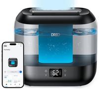 DREO Smart Humidifier for Bedroom Baby, 4L Cool Mist Humidifiers for Home, 28dB
