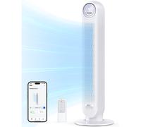 Dreo Smart Tower Fan, 28dB Silent Standing Fans for Bedroom,