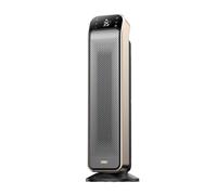 Dreo Space Heater for Indoor Use, 63.5 cm 3.5 m/s Fast Electric Heater with Remote and Thermostat, 3 Modes, Overheating & Tip-Over Protection, Portable Heater for Large Room, Bedroom, Office, Gold