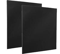 DRERIO 2 pcs ABS Plastic Boards 3mm Black Flexible Sheets for Craft Fender Liner, Home Decor(40 x 30cm)