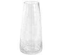 DRERIO Vase for Flower Clear Glass Transparent ins Modern Glass Tall Vase decor modern for home office living-room Centerpieces,22×10cm