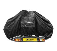 Dresco Elastic Bicycle Cover for 2 Bikes Black Universal Bike Storage Cover