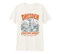 Dresden Christmas Market Since 1434 Germany Fox Premium T-Shirt