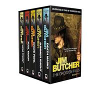 Dresden Files Series By Jim Butcher 5 Books Collection Box Set Storm Front NEW