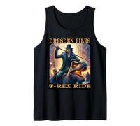 Dresden Files T-Rex Ride Tank Top