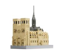 Dresden Frauenkirche Architecture Mini Micro Building Block Kit, 1038 Pieces Famous Landmarks Architectural Micro Building Set, Gift Idea for Adults and Architecture Enthusiasts