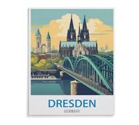 Dresden, Germany，Jigsaws Puzzles 1000 Pieces Classic Jigsaws Educational Games Toys，Best Gift for Adults and Kids（26x38cm）-L33