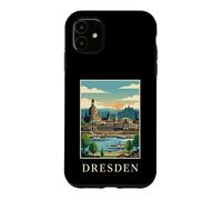 Dresden Germany Riverfront Skyline Travel Art Case for iPhone 11