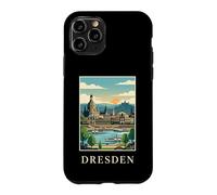 Dresden Germany Riverfront Skyline Travel Art Case for iPhone 11 Pro