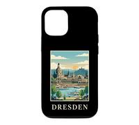 Dresden Germany Riverfront Skyline Travel Art Case for iPhone 12/12 Pro
